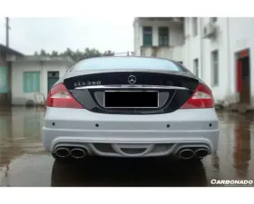 Carbonado FRP WI Style Rear Bumper Mercedes Benz W219 CLS-Class 2005-2009
