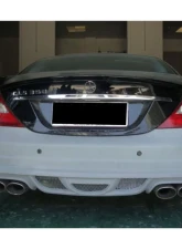 Carbonado FRP WI Style Rear Bumper Mercedes Benz W219 CLS-Class 2005-2009                                     - 3272WI - Image 2
