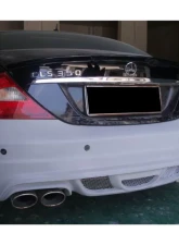 Carbonado FRP WI Style Rear Bumper Mercedes Benz W219 CLS-Class 2005-2009                                     - 3272WI - Image 3