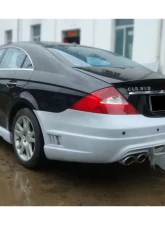 Carbonado FRP WI Style Rear Bumper Mercedes Benz W219 CLS-Class 2005-2009                                     - 3272WI - Image 5