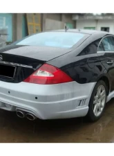 Carbonado FRP WI Style Rear Bumper Mercedes Benz W219 CLS-Class 2005-2009                                     - 3272WI - Image 6
