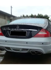 Carbonado FRP WI Style Rear Bumper Mercedes Benz W219 CLS-Class 2005-2009                                     - 3272WI - Image 7