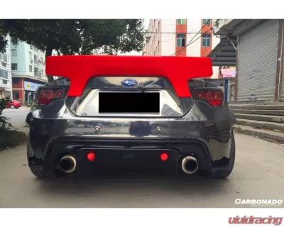 Carbonado CFRP RBY2 Style Trunk Spoiler for Toyota GT86, Subaru BRZ, Scion FRS 2012-2020 - CF3499RBY-2.W