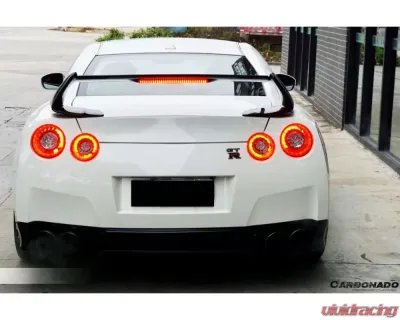 Carbonado Carbonado FRP WI Style Trunk Spoiler for Nissan GTR R35 2008-2021 - 3503WI.W