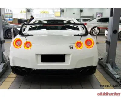 Carbonado Carbonado FRP WI Style Trunk Spoiler for Nissan GTR R35 2008-2021 - 3503WI.W