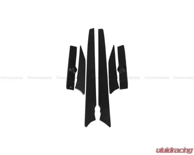 Carbonado CFRP VA Style Rear Diffuser Canards Nissan GTR R35 2012-2022 - CF3505VA.CRD