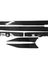 Carbonado CFRP VA Style Rear Diffuser Canards Nissan GTR R35 2012-2022                                     - CF3505VA.CRD - Image 2