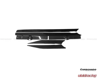 Carbonado CFRP VA Style Rear Diffuser Canards Nissan GTR R35 2012-2022 - CF3505VA.CRD