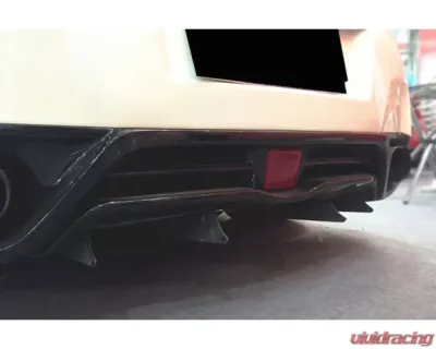 Carbonado CFRP VA Style Rear Diffuser Canards Nissan GTR R35 2012-2022 - CF3505VA.CRD