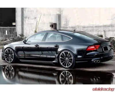 Carbonado FGCF WD Style Rear Lip Audi A7 2012-2014 - FGCF3807WD-RD