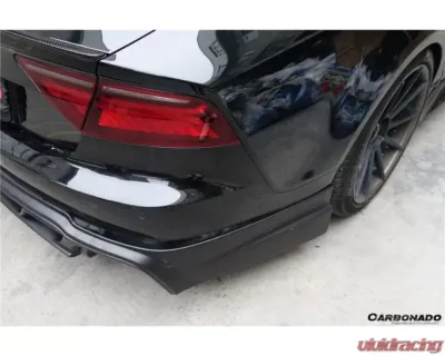 Carbonado FGCF WD Style Rear Lip Audi A7 2015-2017 - FGCF3809WD-RD