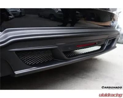 Carbonado FGCF WD Style Rear Lip Audi A7 2015-2017 - FGCF3809WD-RD