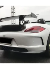 CARBONADO Carbon Fiber GT Style Trunk Spoiler for Porsche Cayman/Boxster 987 2005-2012                                     - CF3994VRSGT-W - Image 12