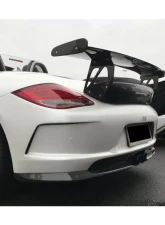 CARBONADO Carbon Fiber GT Style Trunk Spoiler for Porsche Cayman/Boxster 987 2005-2012                                     - CF3994VRSGT-W - Image 15