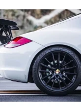 CARBONADO Carbon Fiber GT Style Trunk Spoiler for Porsche Cayman/Boxster 987 2005-2012                                     - CF3994VRSGT-W - Image 17