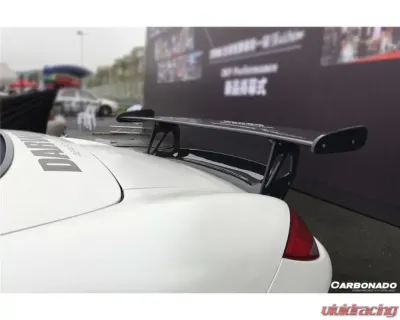 CARBONADO Carbon Fiber GT Style Trunk Spoiler for Porsche Cayman/Boxster 987 2005-2012 - CF3994VRSGT-W