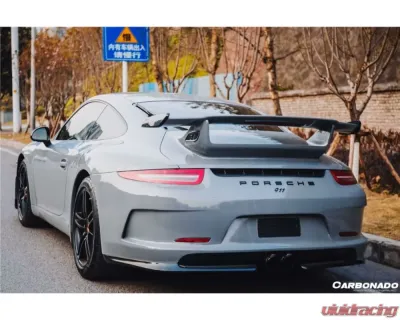 Carbonado Carbonado CFRP GT3 Style Trunk Spoiler for Porsche 911 991.1 Carrera/S/4S 2012-2015 - CF3995GT3.W