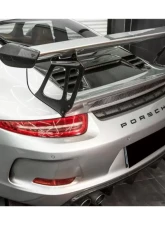 Carbonado CFRP GT3RS Style Trunk Spoiler for Porsche 911 991.1 Carrera/S/4S 2012-2015                                     - CF3995GT3RS-W - Image 4