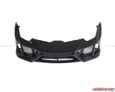 Carbonado FRP EVO-4WD Style Partial Carbon Front Bumper Lamborghini Huracan LP610 | LP580 | EVO 2015-2022 - 5556EVO-FB