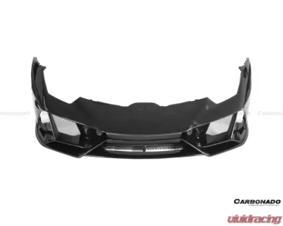 Carbonado FRP EVO-4WD Style Partial Carbon Front Bumper Lamborghini Huracan LP610 | LP580 | EVO 2015-2022 - 5556EVO-FB