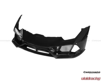 Carbonado FRP EVO-4WD Style Partial Carbon Front Bumper Lamborghini Huracan LP610 | LP580 | EVO 2015-2022 - 5556EVO-FB