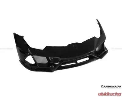 Carbonado FRP EVO-4WD Style Partial Carbon Front Bumper Lamborghini Huracan LP610 | LP580 | EVO 2015-2022 - 5556EVO-FB