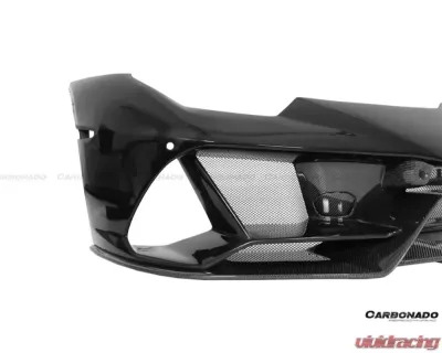 Carbonado FRP EVO-4WD Style Partial Carbon Front Bumper Lamborghini Huracan LP610 | LP580 | EVO 2015-2022 - 5556EVO-FB