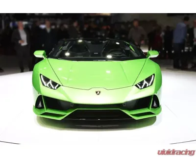 Carbonado FRP EVO-4WD Style Partial Carbon Front Bumper Lamborghini Huracan LP610 | LP580 | EVO 2015-2022 - 5556EVO-FB