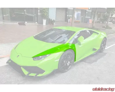 Carbonado Carbonado FRP DE Style Front Fender Replacement for Lamborghini Huracan LP610/LP580 2015-2020 - 5556LB-FD
