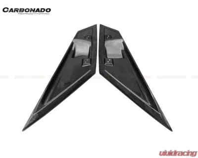 Carbonado CFRP BKSS Style Rear Side Scoops Lamborghini Aventador LP700?| LP740 2011-2021 - CF5900BKSS.RIP-1
