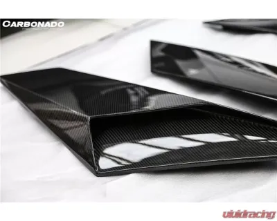 Carbonado CFRP BKSS Style Rear Side Scoops Lamborghini Aventador LP700?| LP740 2011-2021 - CF5900BKSS.RIP-1