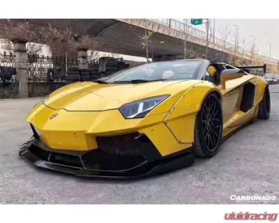 Carbonado DRYPCF DE Style Wide Body Kit Lamborghini Aventador LP700 | LP750 2011-2016 - DRYPCF5900LB-FB FULL KIT