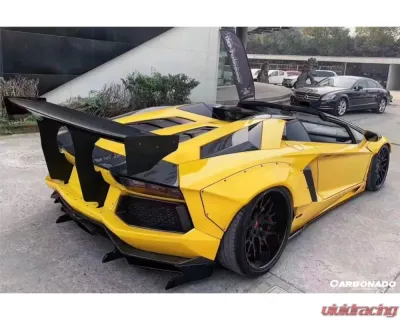 Carbonado DRYPCF DE Style Wide Body Kit Lamborghini Aventador LP700 | LP750 2011-2016 - DRYPCF5900LB-FB FULL KIT