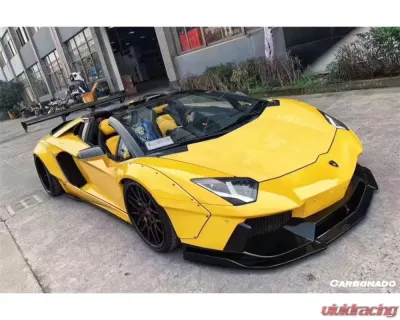 Carbonado DRYPCF DE Style Wide Body Kit Lamborghini Aventador LP700 | LP750 2011-2016 - DRYPCF5900LB-FB FULL KIT