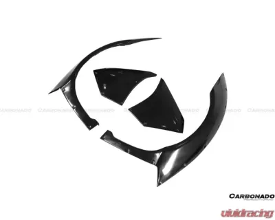 Carbonado Carbonado FRP DE Style Front Wide Fender Flares for Lamborghini Aventador 2011-2021 - 5900LB-FFF