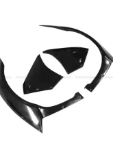 Carbonado Carbonado FRP DE Style Front Wide Fender Flares for Lamborghini Aventador 2011-2021                                     - 5900LB-FFF - Image 3