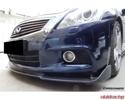 Carbonado Carbonado FRP Front Bumper for Infiniti G25/G37 Sedan 2010-2013 - 8347EU