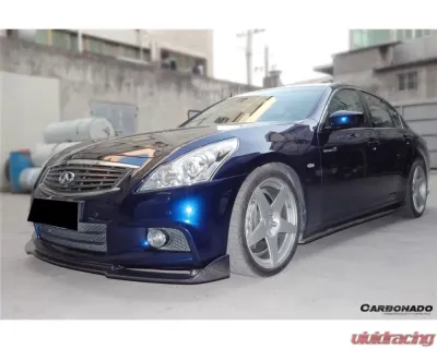 Carbonado Carbonado FRP Front Bumper for Infiniti G25/G37 Sedan 2010-2013 - 8347EU