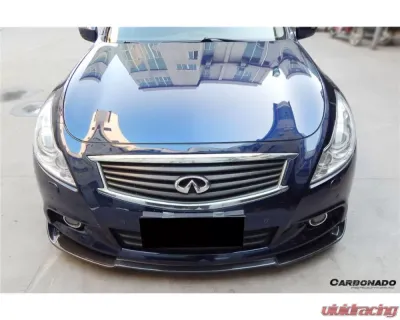 Carbonado Carbonado FRP Front Bumper for Infiniti G25/G37 Sedan 2010-2013 - 8347EU