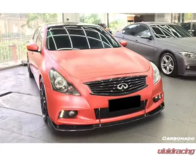 Carbonado Carbonado FRP Front Bumper for Infiniti G25/G37 Sedan 2010-2013 - 8347EU