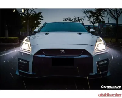 Carbonado Carbonado DRYPCF Front Bumper for Nissan GTR R35 2008-2016 - DRYPCF8353NSMO2017-FB