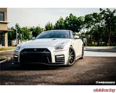 Carbonado Carbonado DRYPCF Front Bumper for Nissan GTR R35 2008-2016 - DRYPCF8353NSMO2017-FB