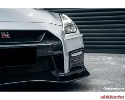 Carbonado Carbonado DRYPCF Front Bumper for Nissan GTR R35 2008-2016 - DRYPCF8353NSMO2017-FB