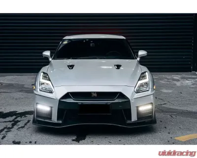 Carbonado Carbonado DRYPCF Front Bumper for Nissan GTR R35 2008-2016 - DRYPCF8353NSMO2017-FB