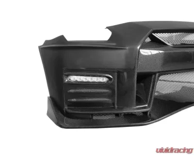 Carbonado Carbonado DRYPCF Front Bumper for Nissan GTR R35 2008-2016 - DRYPCF8353NSMO2017-FB