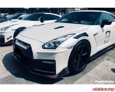 Carbonado Carbonado DRYPCF Front Bumper for Nissan GTR R35 2008-2016 - DRYPCF8353NSMO2017-FB