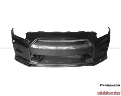 Carbonado Carbonado DRYPCF Front Bumper for Nissan GTR R35 2008-2016 - DRYPCF8353NSMO