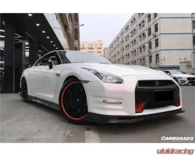 Carbonado Carbonado DRYPCF Front Bumper for Nissan GTR R35 2008-2016 - DRYPCF8353NSMO
