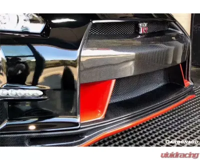 Carbonado Carbonado DRYPCF Front Bumper for Nissan GTR R35 2008-2016 - DRYPCF8353NSMO