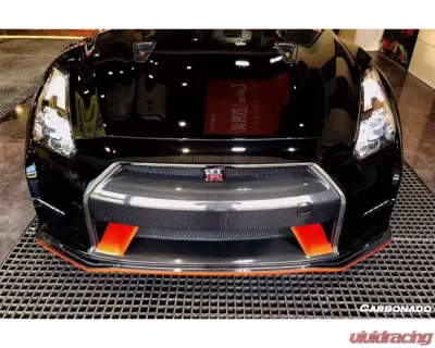Carbonado Carbonado DRYPCF Front Bumper for Nissan GTR R35 2008-2016 - DRYPCF8353NSMO